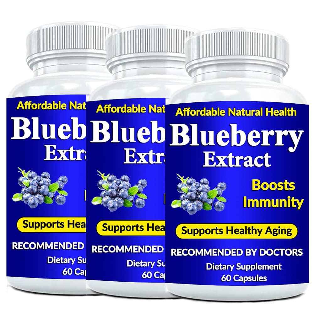 Heaven's Gate Blueberry Extract 10,000 mg - 180 Capsules