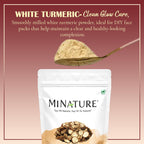 minature mi nature White Turmeric Powder for Face and Skin - 227g - image 2