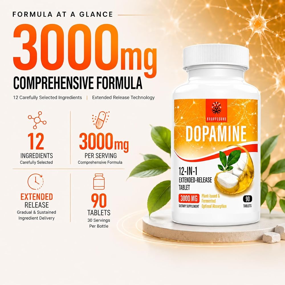 Kroppssund Dopamine Supplements