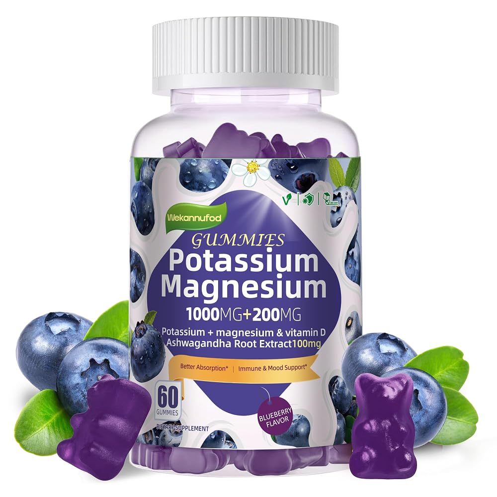 Wekannufod Sugar-Free Vitamin D3 K2 Gummies
