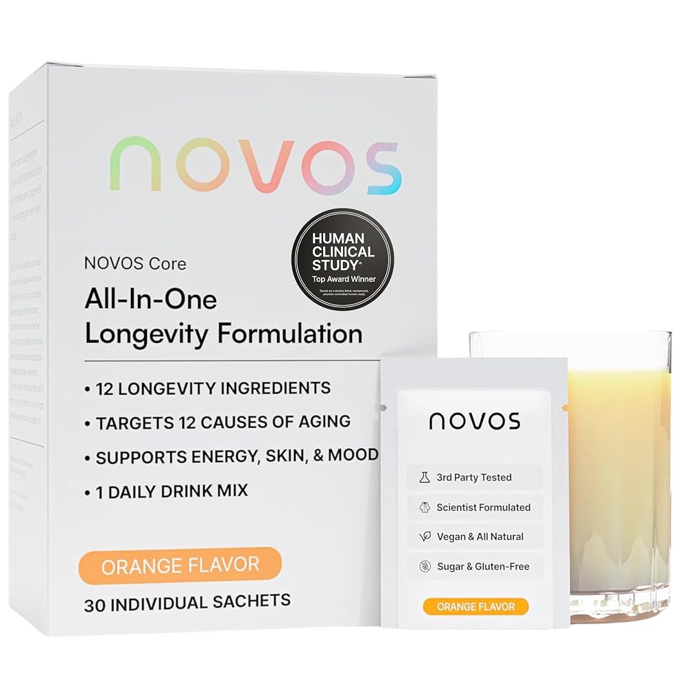 Novos Core - Clinically Studied Daily Longevity Supplement