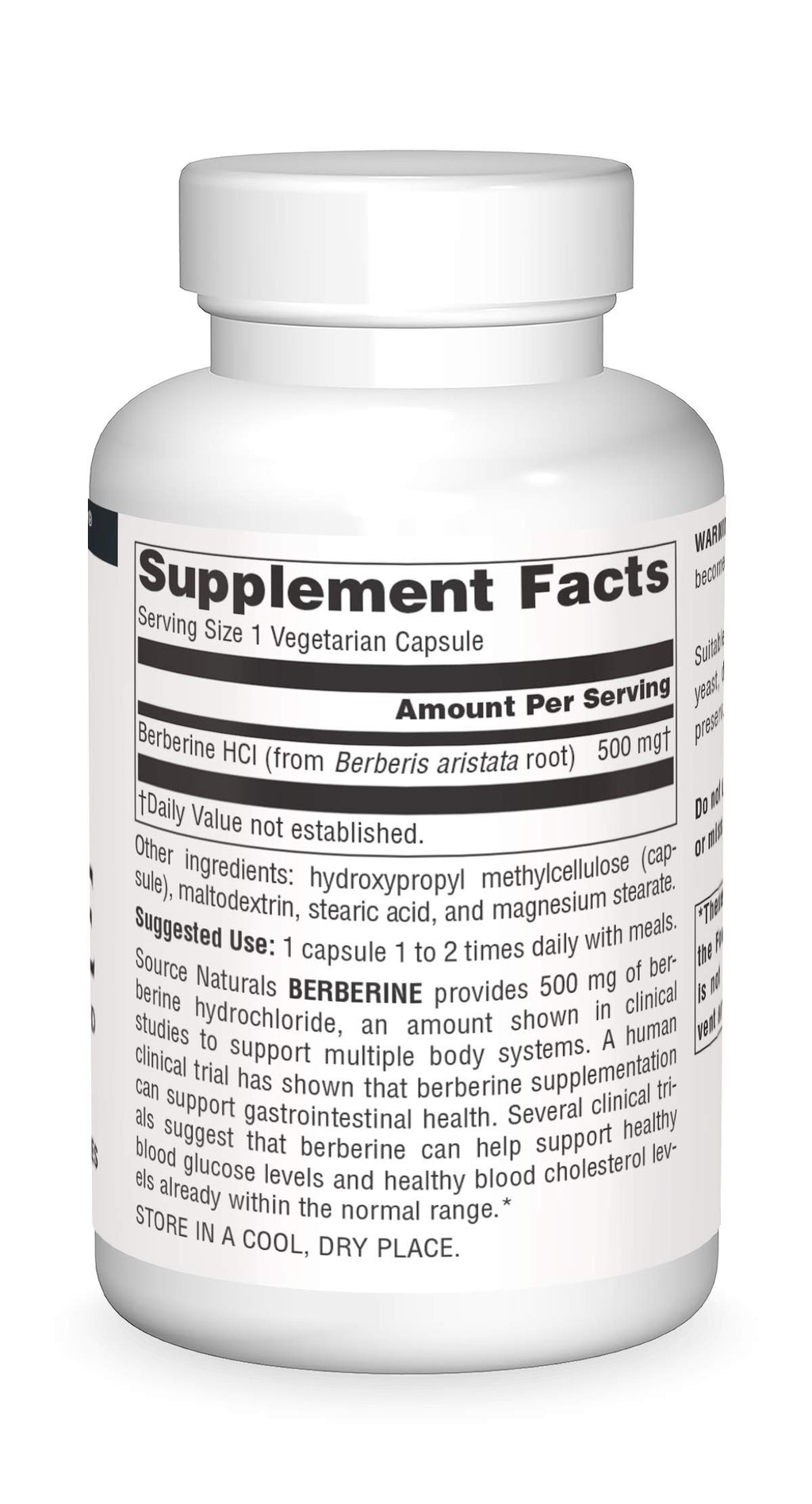 Source Naturals Berberine Vegetable Capsule