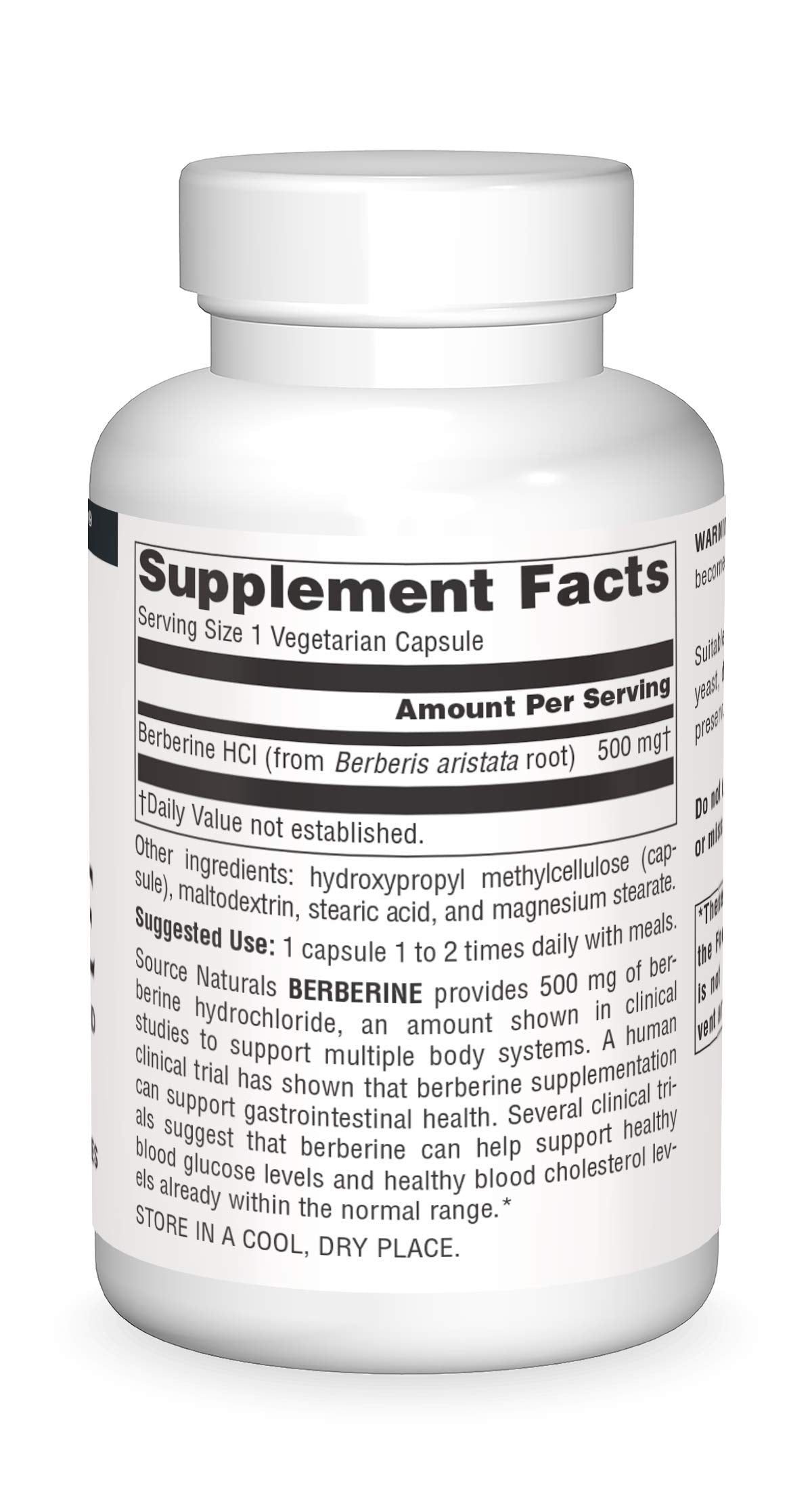 Source Naturals Berberine Vegetable Capsule