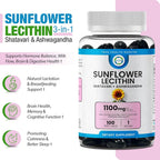 TRUEMED Organic Sunflower Lecithin Breastfeeding Supplement