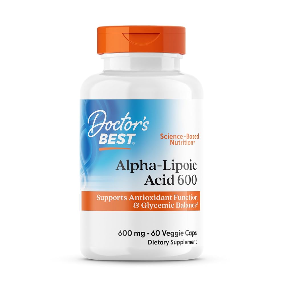 Doctor's Best Alpha Lipoic Acid Supplement - Alpha-Lipoic Acid Caps