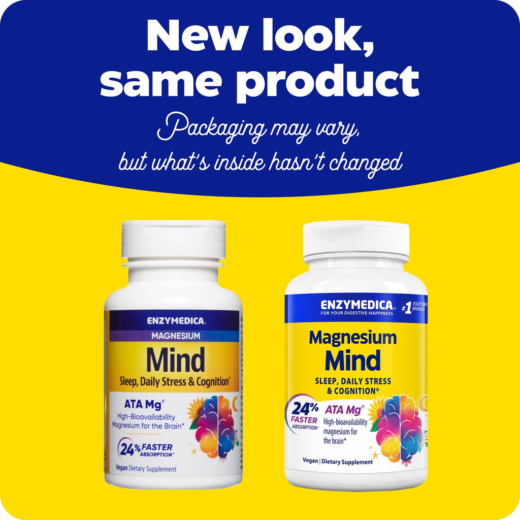 Enzymedica Magnesium Mind 120 Count