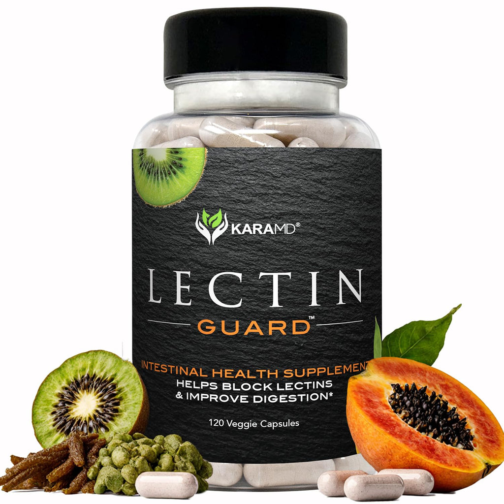 KaraMD Lectin Guard Colon Cleansing Supplement - 120 Capsules