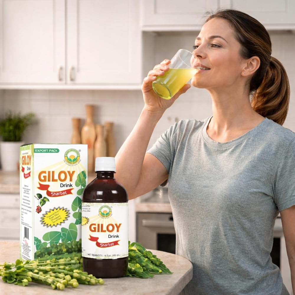 BASIC AYURVEDA Giloy Juice Herbal Tonic - 480ml - image 5