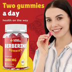 Vylarithonixa Berberine Supplement Gummies 2000 mg with Ceylon