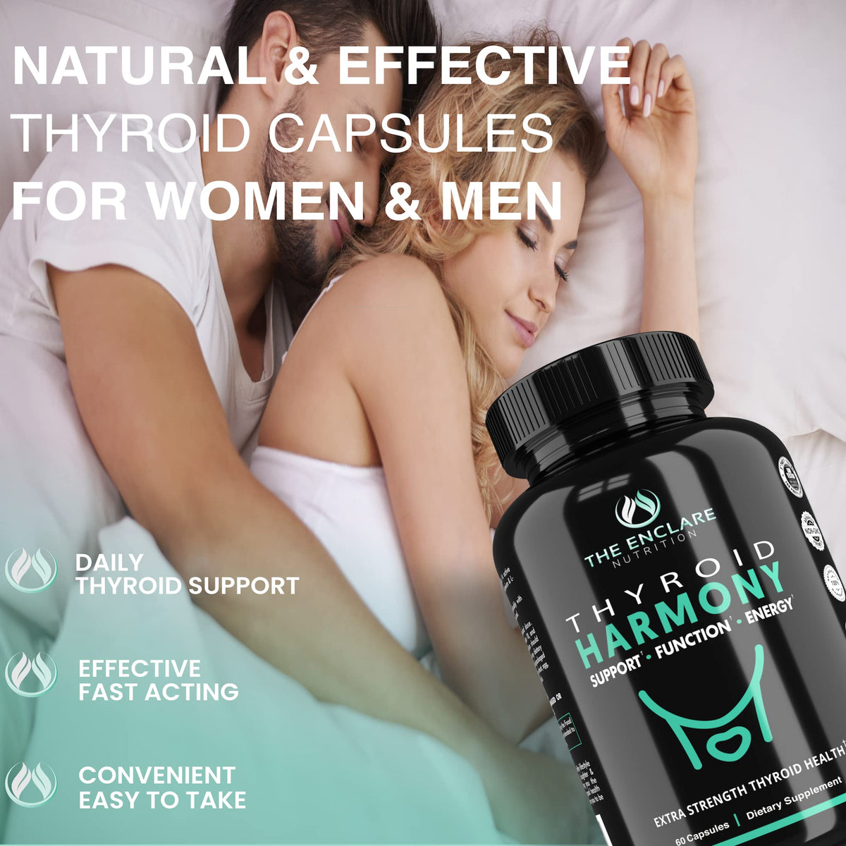 THE ENCLARE NUTRITION Thyroid Support Supplement with Iodine - 60 Capsules - image 11