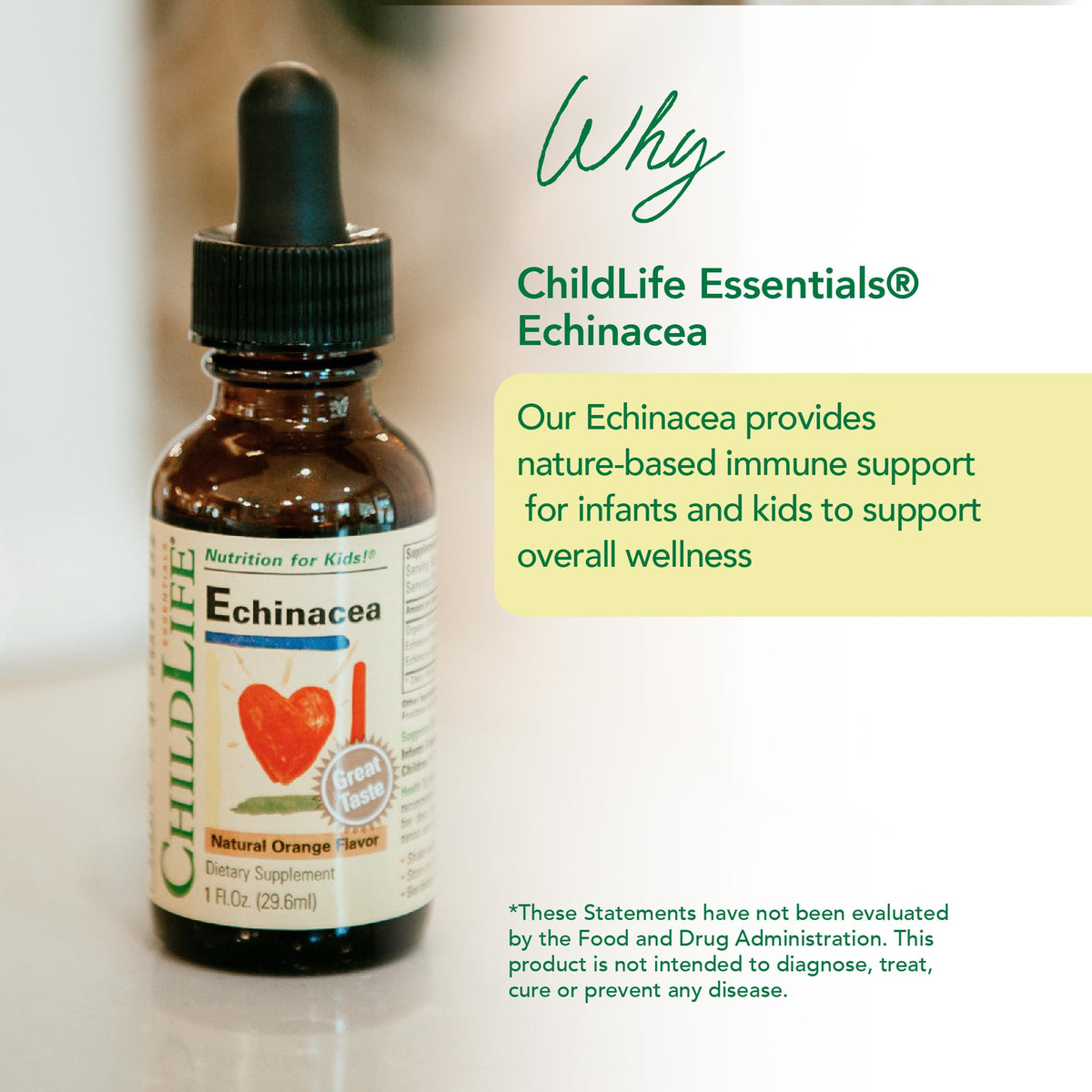 ChildLife Essentials Echinacea for Kids Orange - 3 x 1 Fl Oz - image 3