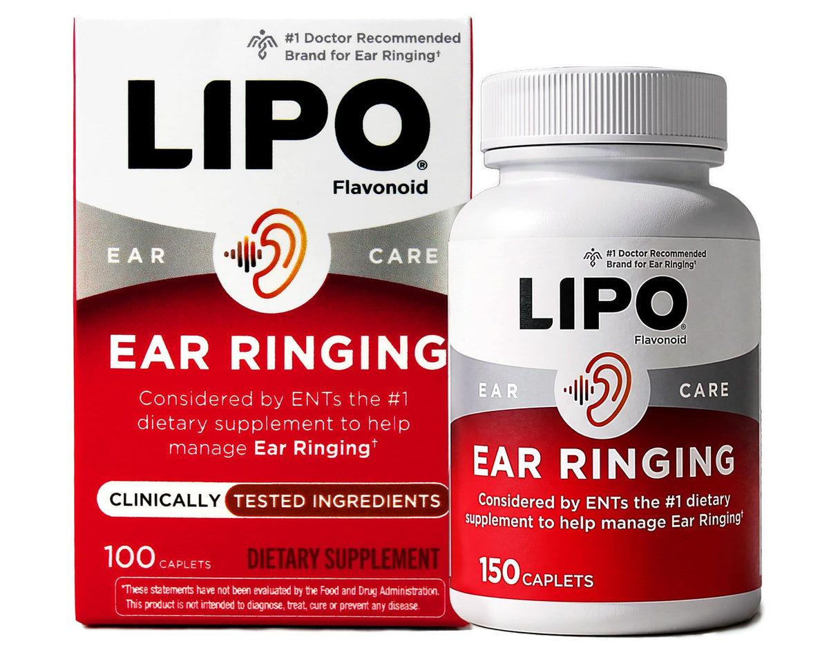 DSE Lipo-Flavonoid Plus Ear Ringing Support - 100 Caplets