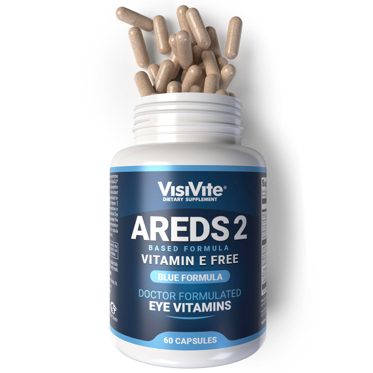 VisiVite AREDS 2 Eye Vitamins Without Vitamin E - 60 Capsules