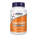 NOW Supplements True Calm with Magnesium GABA B Vits - 90 Vegetarian Capsules