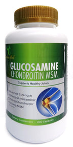 SPRING VITAL Glucosamine Chondroitin MSM Complex - 200 Capsules - image 2