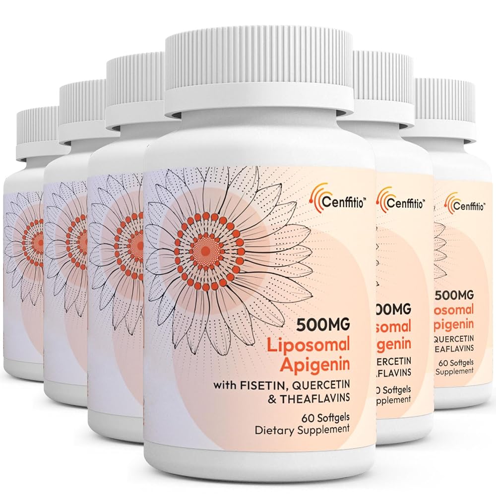 Cenffitio Liposomal apigenin 500mg Softgels - Optimal Apigenin - image 5
