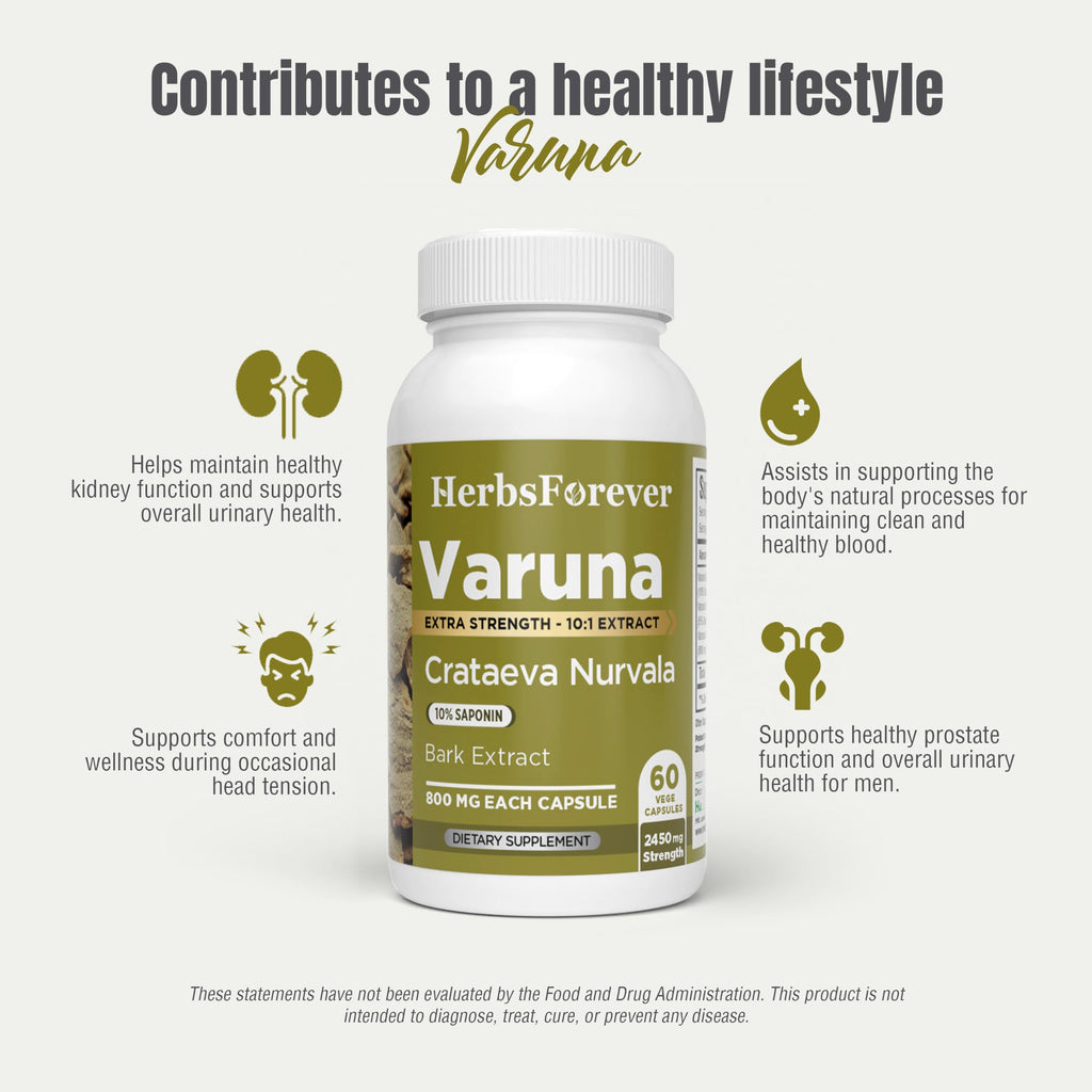 Herbsforever Varuna Extract Capsules for Bladder & Kidney - 60 Capsules - image 8
