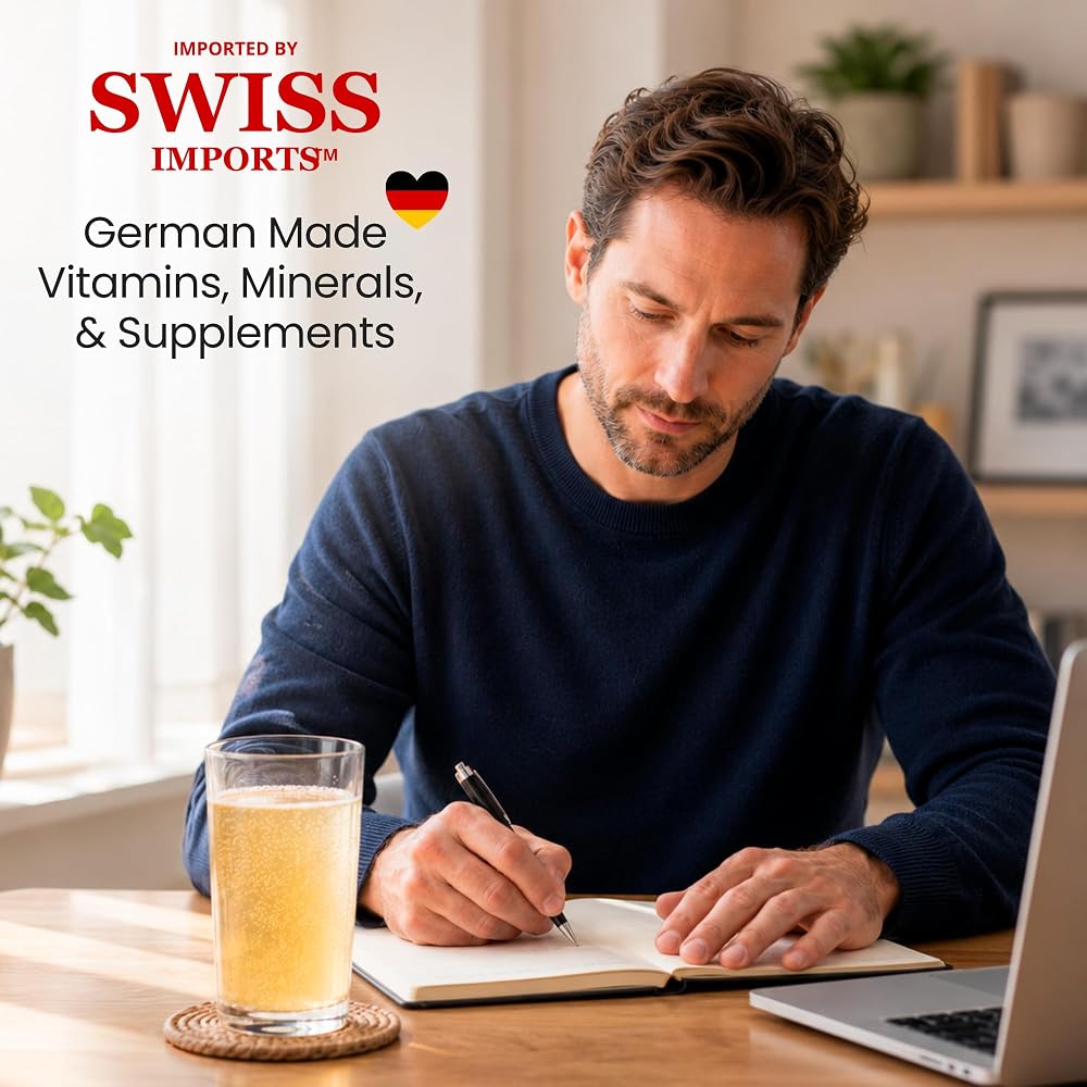 Swiss Imports Effervescent Multivitamins + Biotin for Wellness