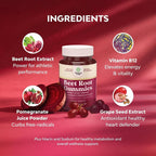 Natures Craft Flow Boosting Beet Root Gummies - Invigorating Beet