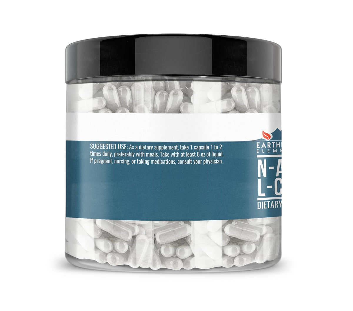 Earthborn Elements NAC N-Acetyl L-Cysteine - 200 Capsules - image 3
