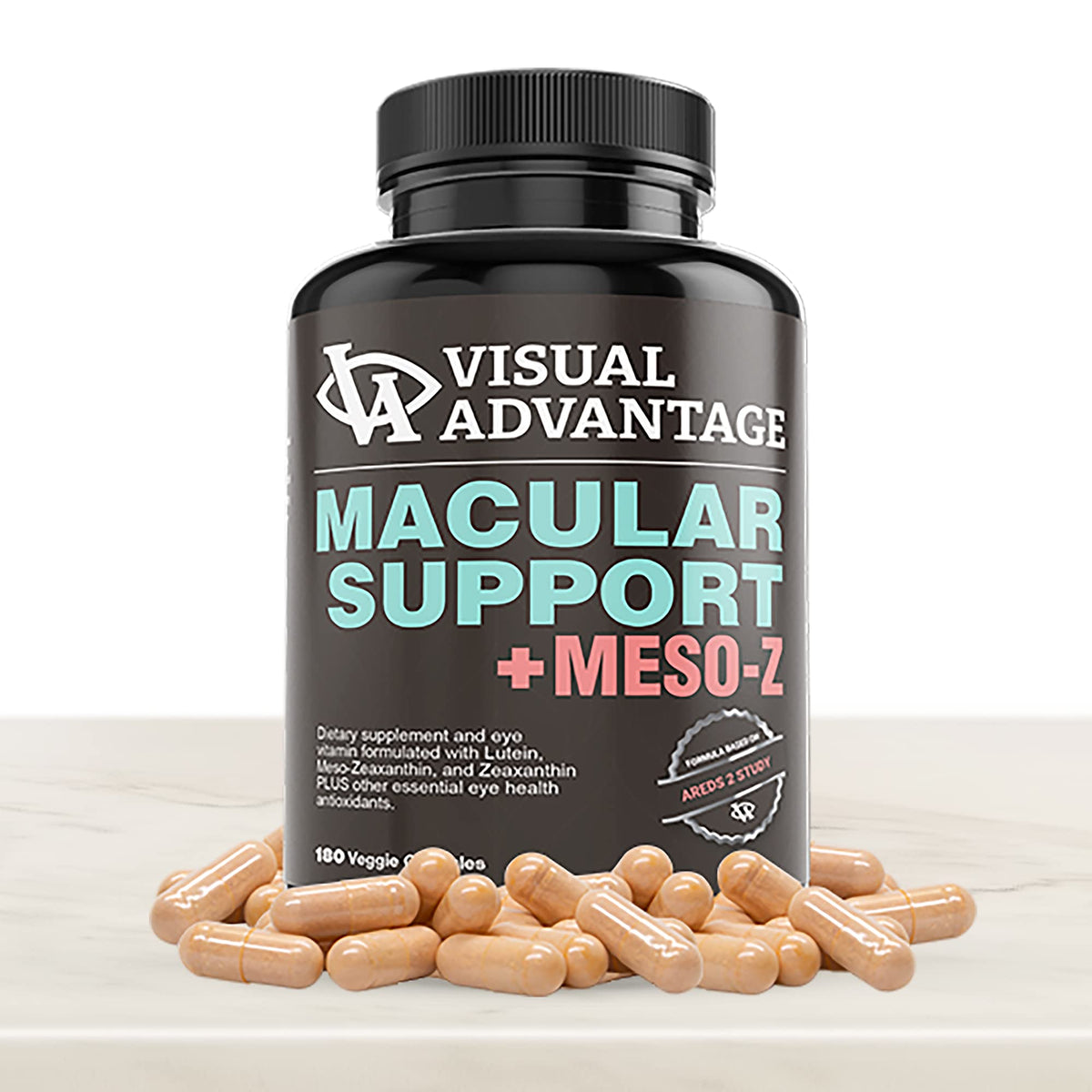 Visual Advantage Macular Support + Meso-Z Blue Light Eye Vitamin - 180 Softgels - image 4