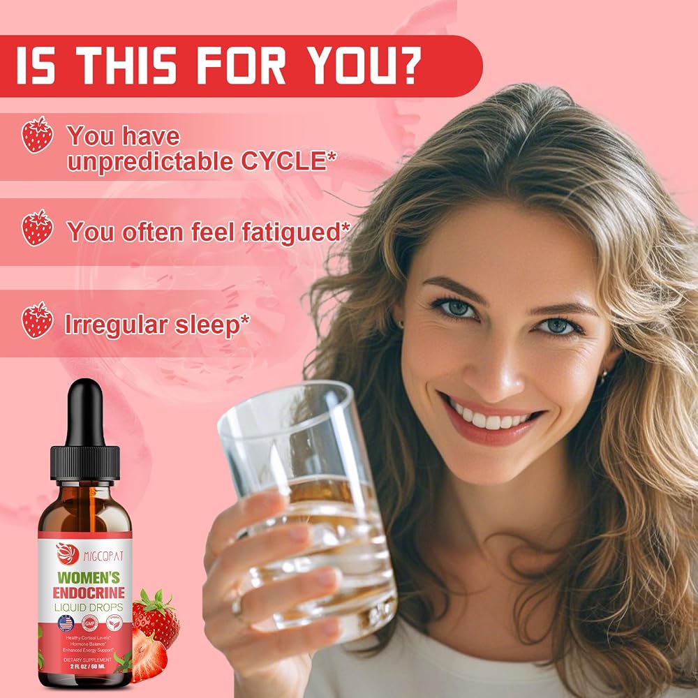 Migcopat Women Endocrine Superfood Supplement Liquid Drops