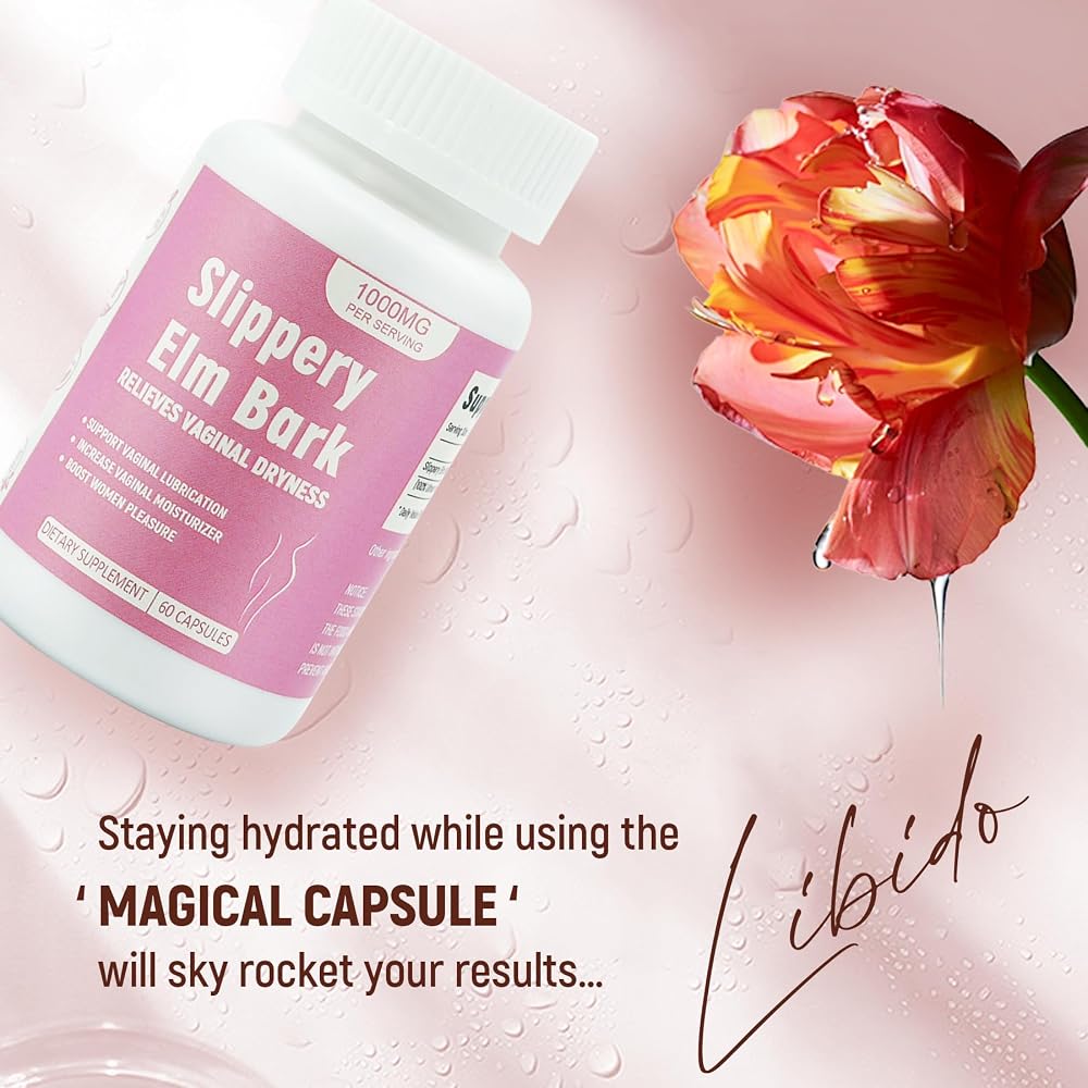 Laicuherb Slippery Elm Bark Capsules for Women - 60 Capsules - image 8