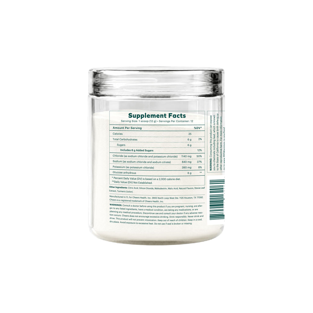Cheers Hydrate Oral Rehydration Solution Lemon Lime - 24 Servings - image 7