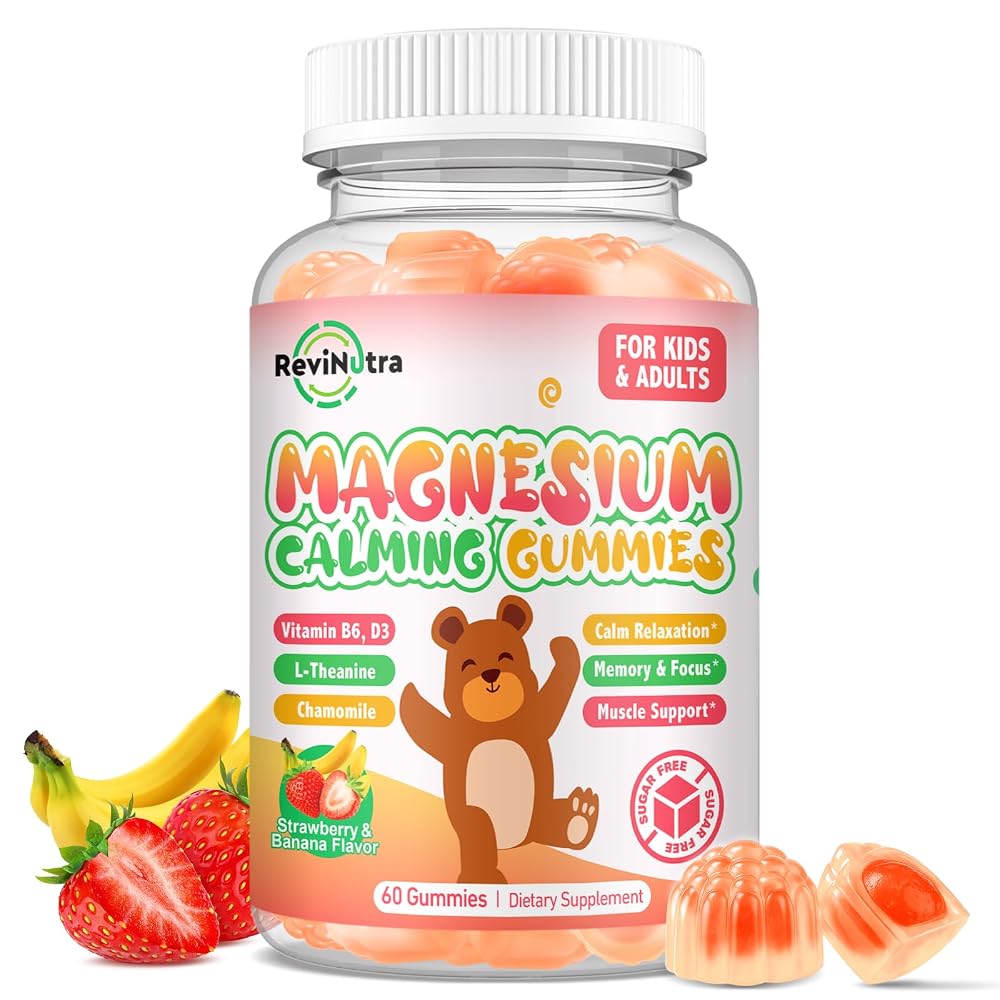 ReviNutra Magnesium Gummies for Kids - Magnesium Glycinate