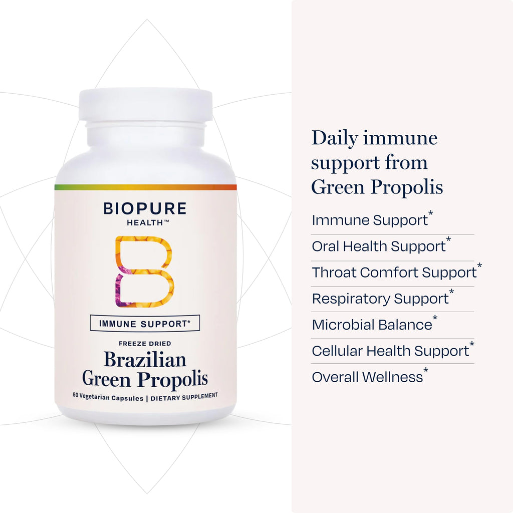 BioPure Brazilian Green Propolis Immune Support - 60 Capsules - image 6