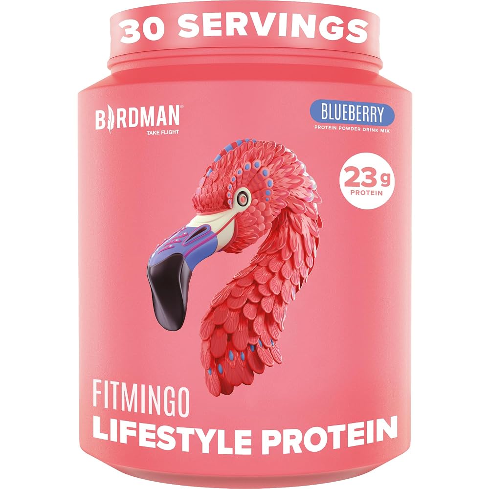 BIRDMAN Fitmingo Vegan Protein Powder with Inositol