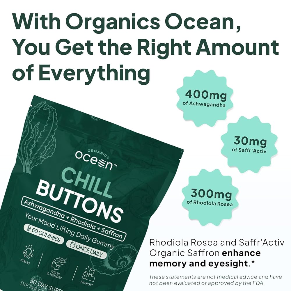 Organics Ocean Chill Buttons