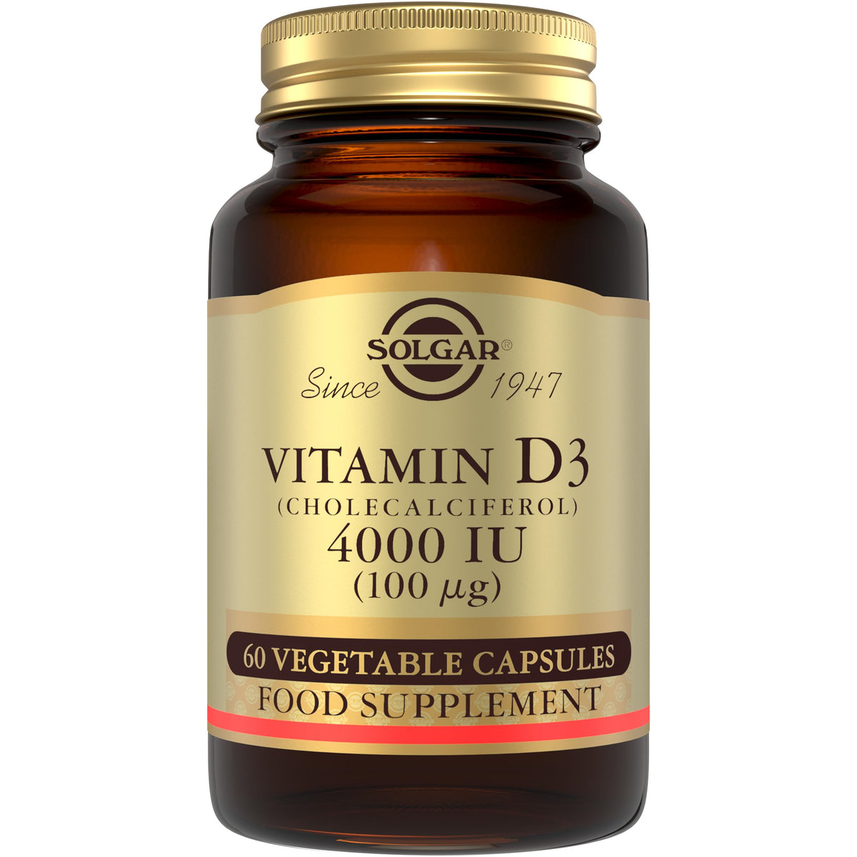 Solgar Vitamin D3 400 IU - 100 Softgels