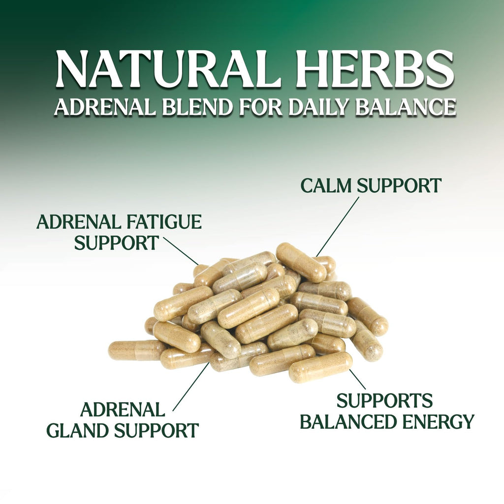 Nature's Nutrition Adrenal Support Supplement - Advanced Cortex