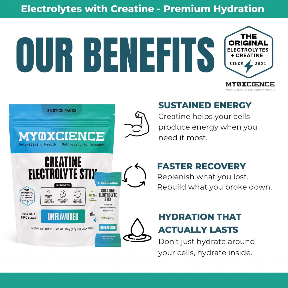 MYOXCIENCE Electrolyte STIX