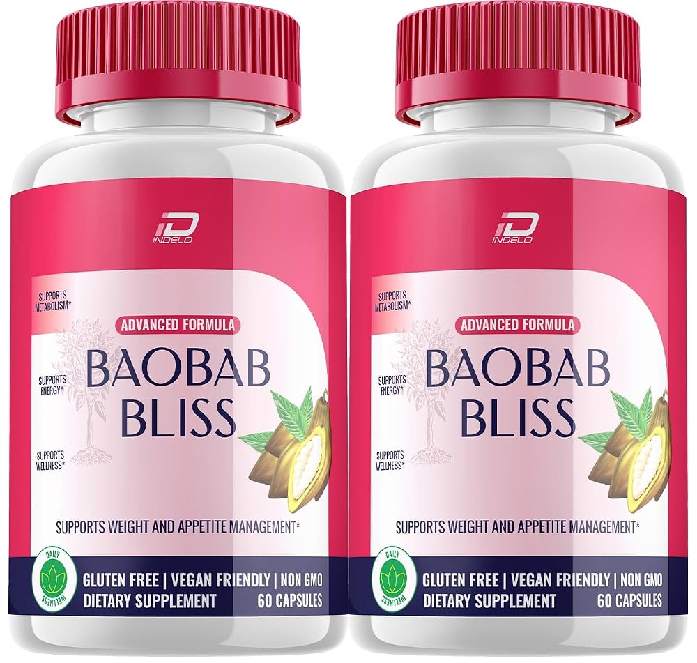 Indelo Baobab Bliss Keto Capsules 800MG - 120 Capsules