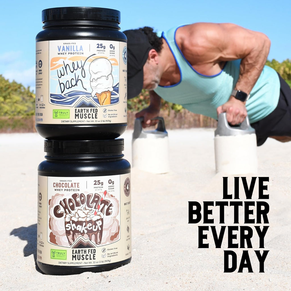Earth Fed Muscle Whey Protein Isolate