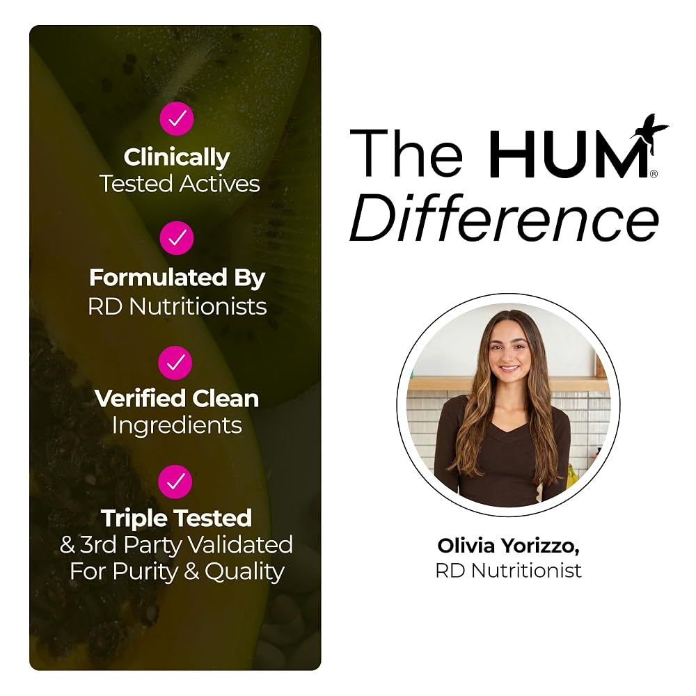 HUM Celery Juice Fiber Gummies Prebiotic Chlorophyll - 60 Count - image 9