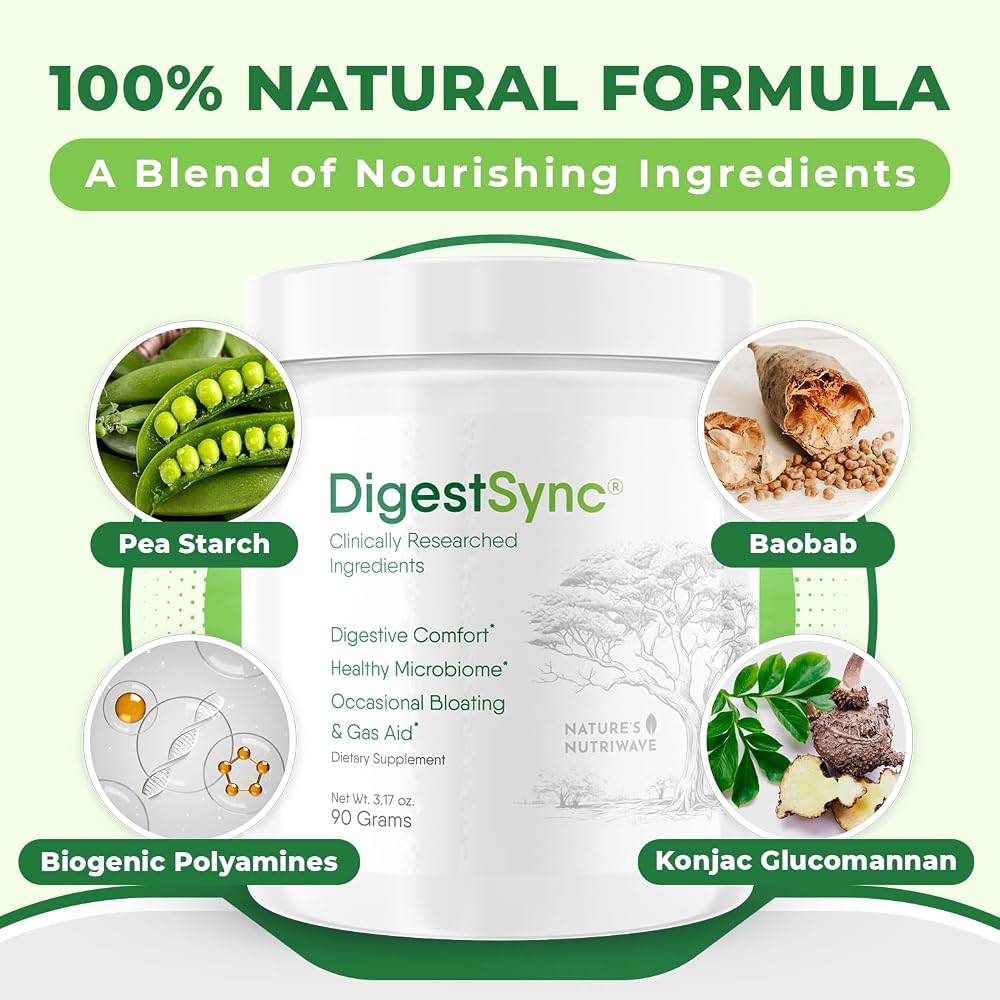 Nature’s NutriWave DigestSync Green Powder