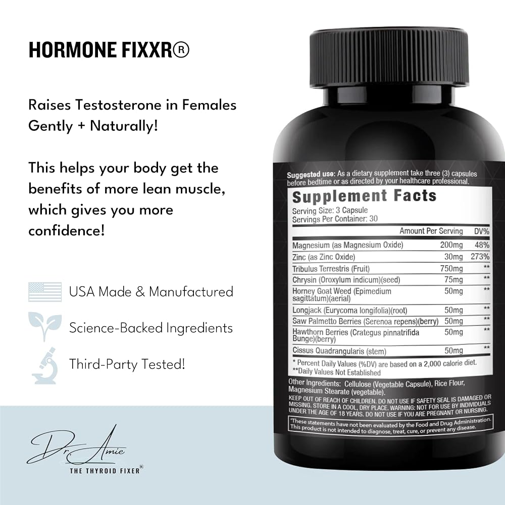 Fixxr Hormone Support by Dr. Amie Women's Formula - 90 Capsules - image 2
