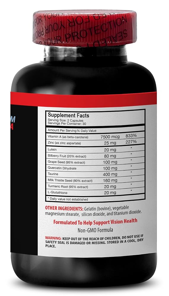Skin Care Solutions Turmeric Root Eye Vision Guard - 120 Capsules - image 4