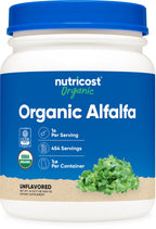 Nutricost Organic Alfalfa Powder - 1 LB