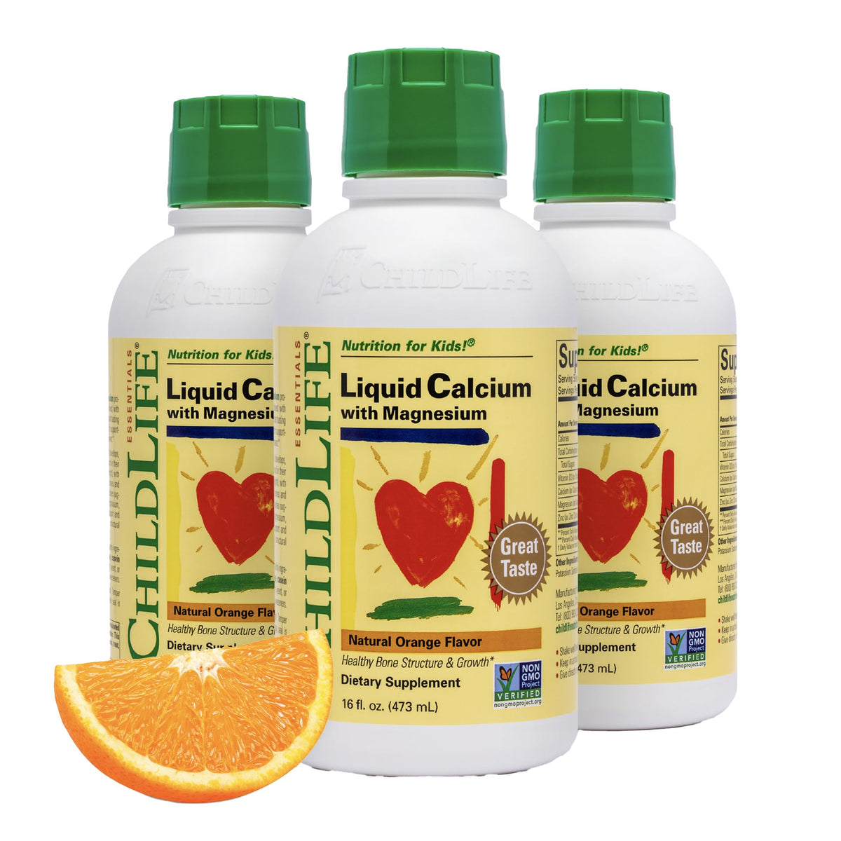 ChildLife Essentials Liquid Calcium Supplement for Kids - 48 Fl Oz