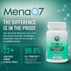 Alkaline for Life Vitamin K2 MK-7 MenaQ7 180 mcg Bone Support - 60 Capsules - image 5