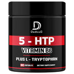DEDICAD 5-HTP Supplement 1010mg with Vitamin B6 - 60 Capsules