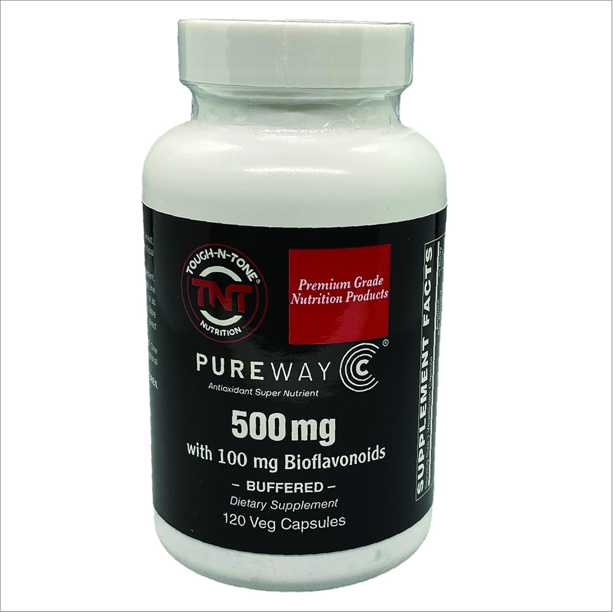 TOUGH-N-TONE Vitamin C 500mg PureWay-C - 20 Vegetarian Capsules