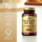Solgar Selenium 200mcg - 100 Tablets - image 4