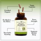 Herbal Roots Valerian Root Capsules for Sleep - 60 Vegan Capsules - image 4