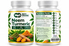 WAY 4 ORGANIC W4O Neem Turmeric Capsules(Tablets) - High-Potency