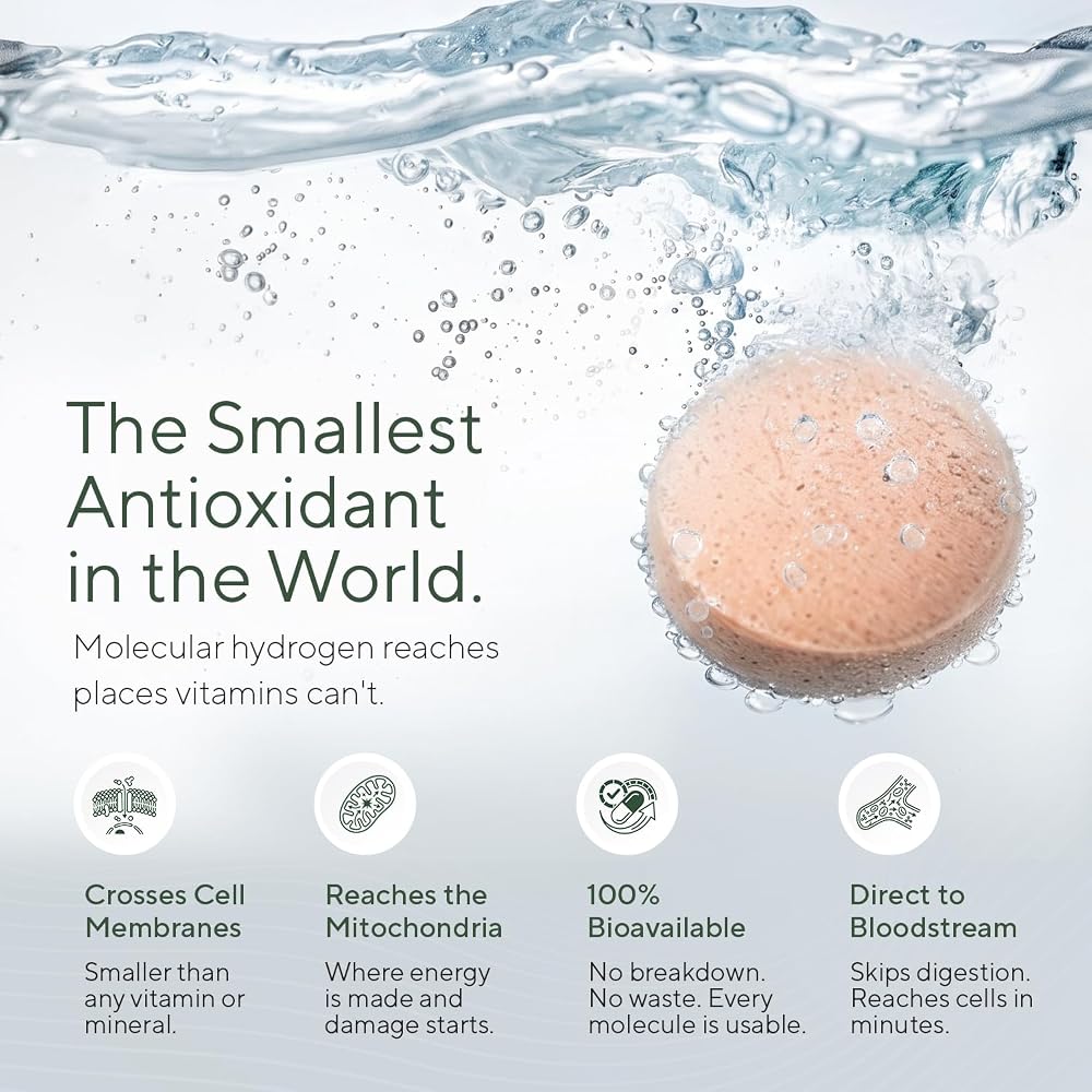 Clover & Young Hydrogen Water Tablets 12 PPM - 100 Count - image 2